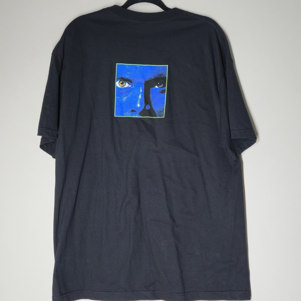 Vintage Blue Man Group T-shirt Mens XL Black Chicago Music Art Musical Y2K